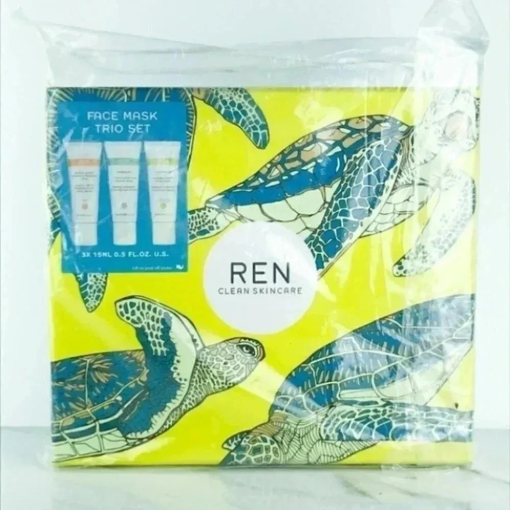 REN Clean Skincare Face Mask Trio Set